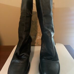 Free People Elle Block Heel Boot Leather US 10 EU 40 Worn once!!!
